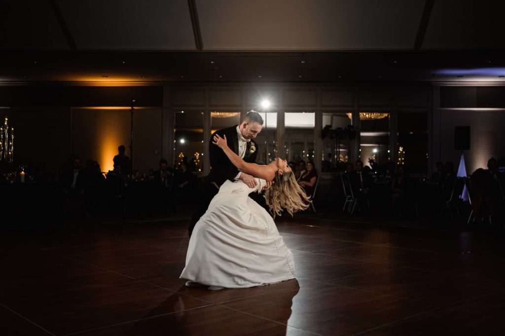 bride and groom dancing at wedding in phoenix arizona